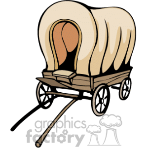 wagon clipart wagon oregon trail