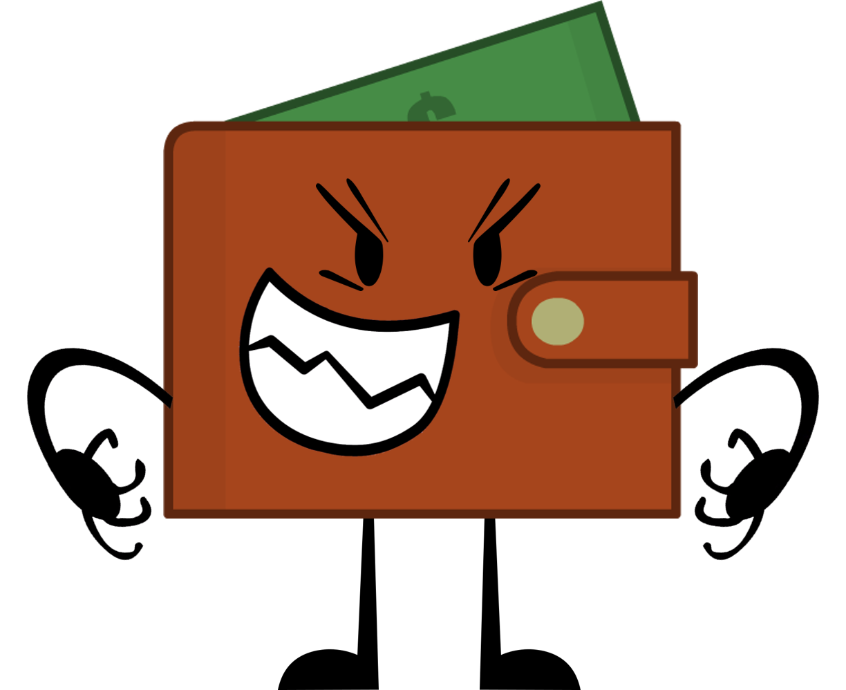 Wallet clipart full wallet. Image png object terror