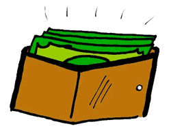 Free money purse cliparts. Wallet clipart full wallet