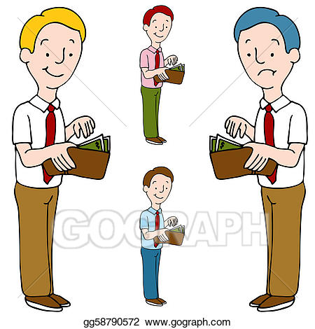 wallet clipart man clipart