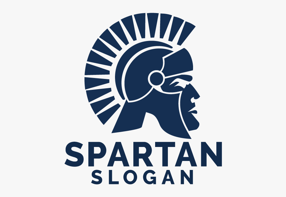 Spartan logo free cliparts. Warrior clipart design