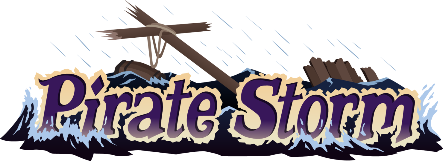 Pirate storm logo by. Warrior clipart font