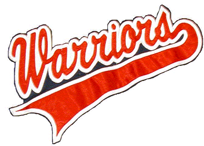 Warrior clipart font. X warriors logo on