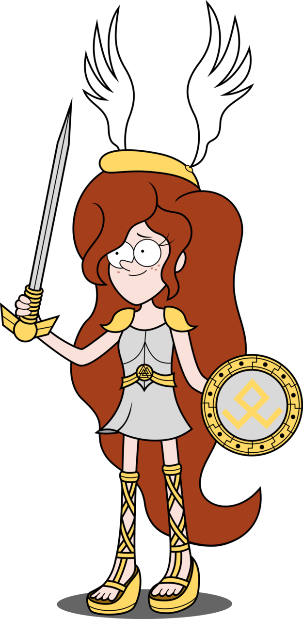 Valkyrie wendy by atomicmillennial. Warrior clipart norse mythology