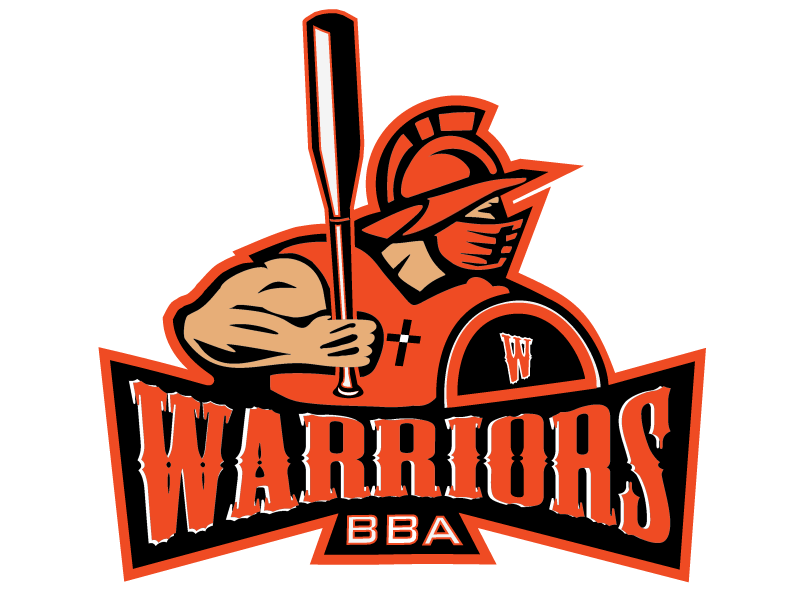 Warriors bba warriorfinalaiversionpng. Warrior clipart warrior baseball
