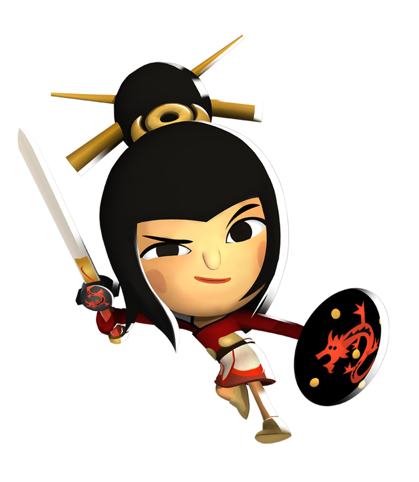 Ping the tang dynasty. Warrior clipart warrior girl