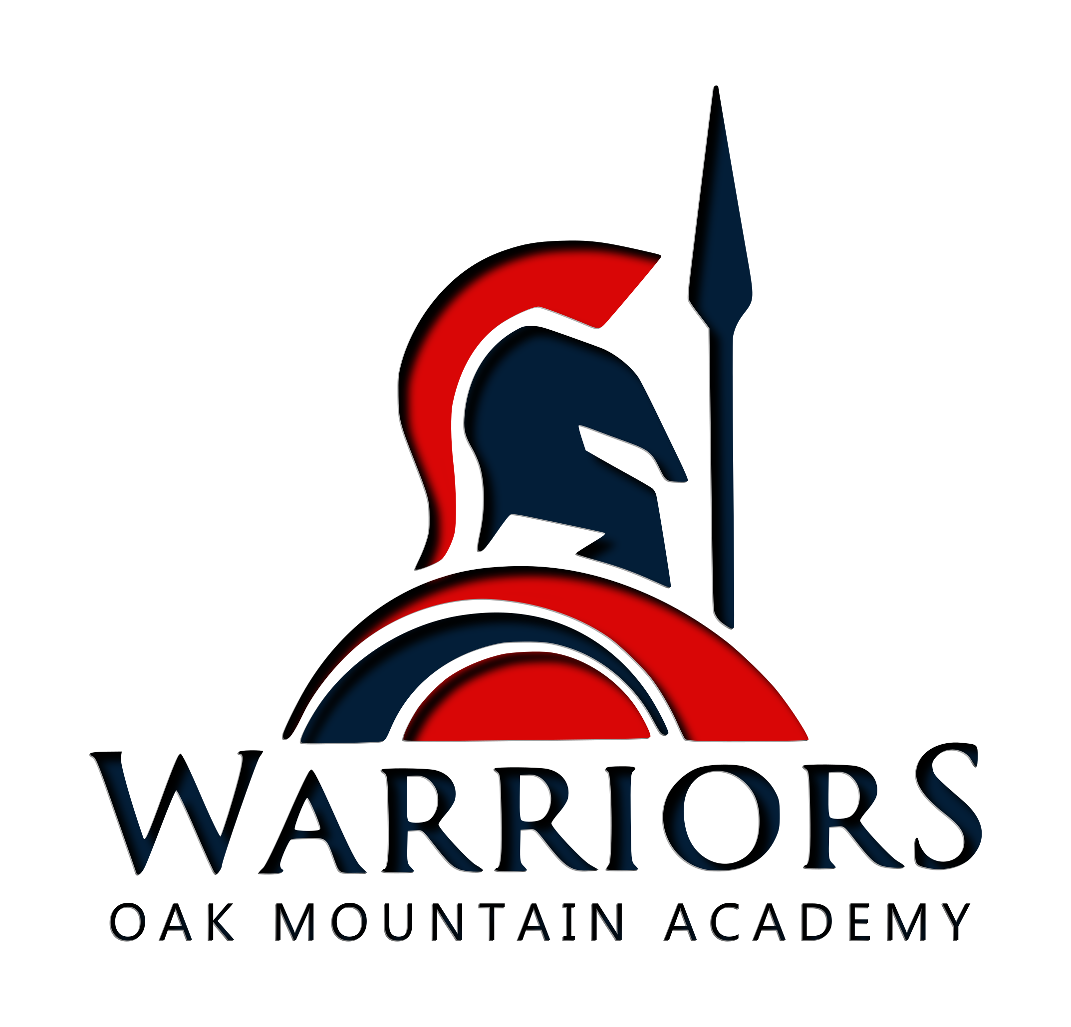 Warrior clipart wordmark. Oma warriors spirit home
