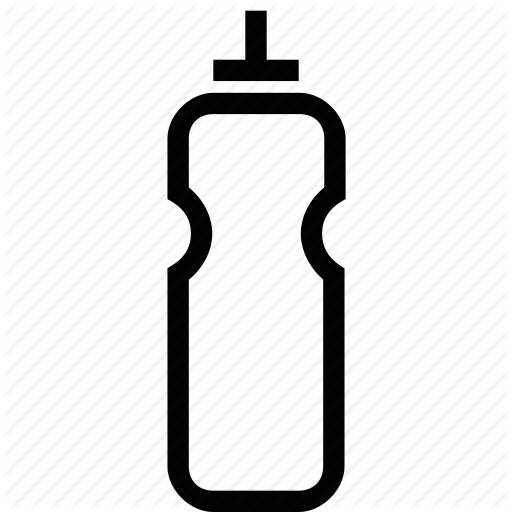 Sports volume by creative. Water bottle icon png