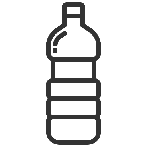 Beverage bottled size. Water bottle icon png