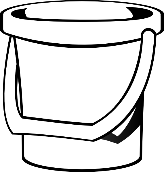 water clipart bucket