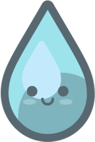 water clipart cute