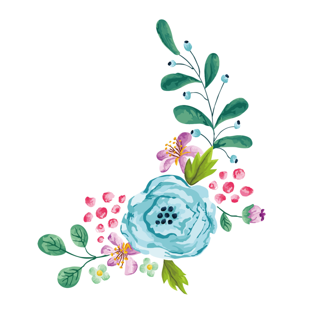 Watercolor flower png