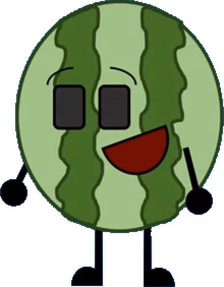 Bovi shows community fandom. Watermelon clipart green object