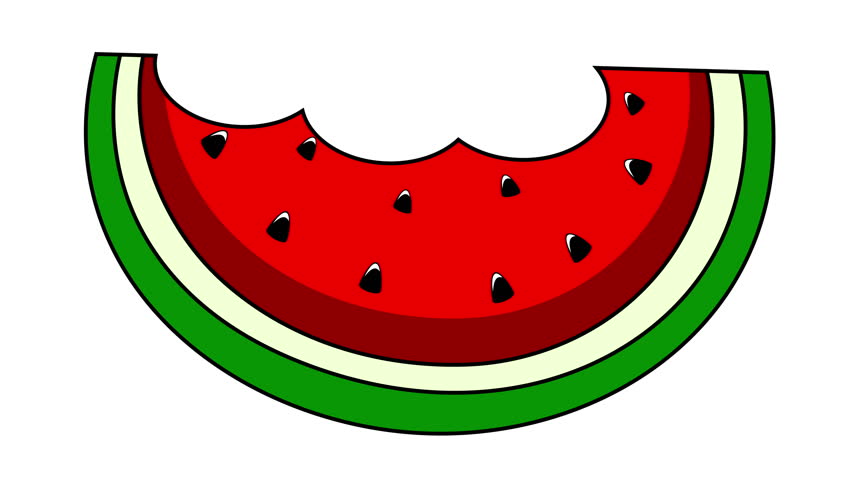 Slice free download best. Watermelon clipart half eaten
