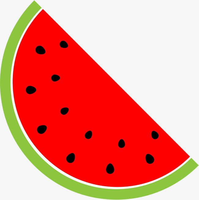 Cartoon red . Watermelon clipart high re