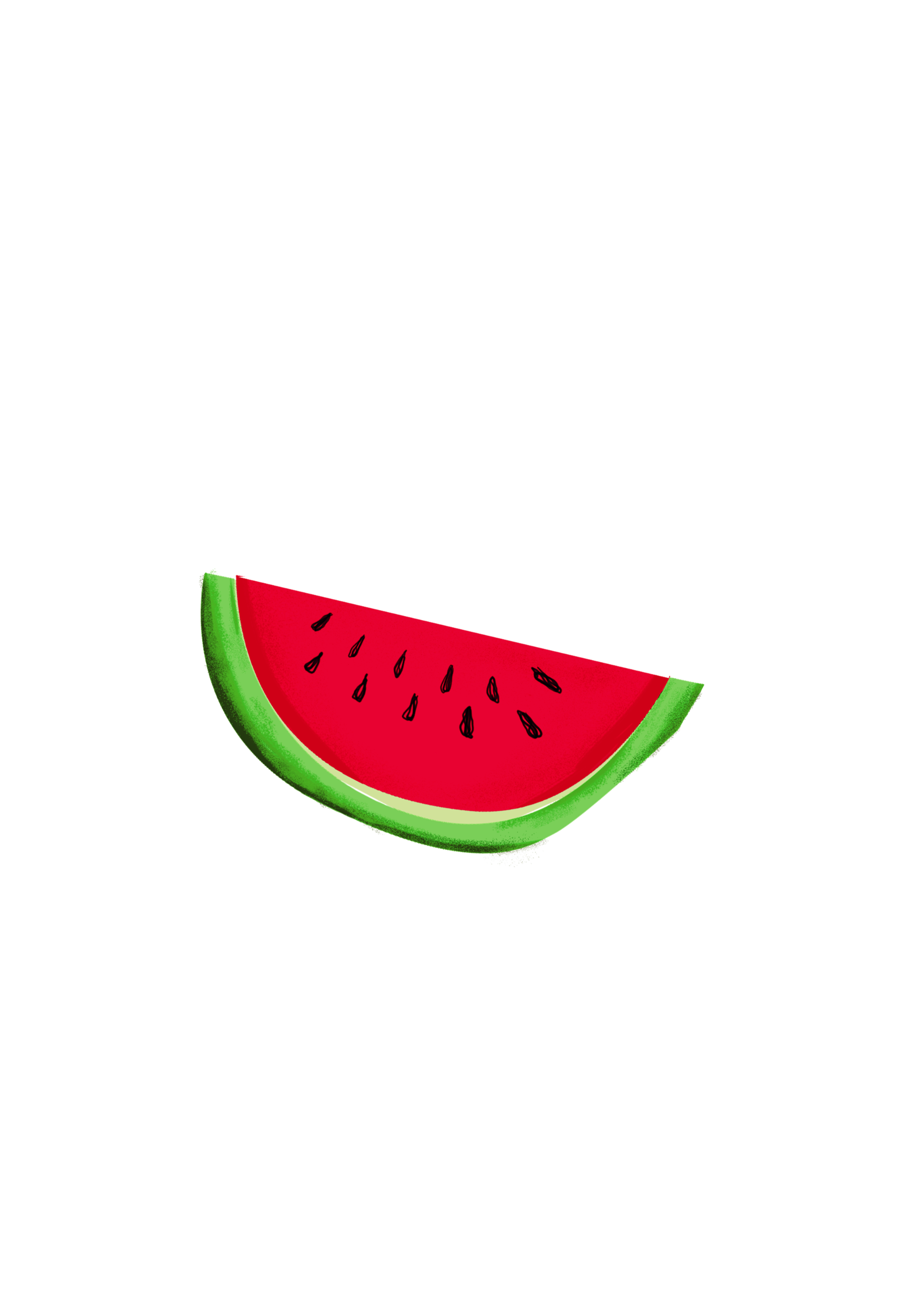watermelon clipart minimal
