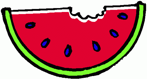 Watermelon clipart mouth. Black and white clip
