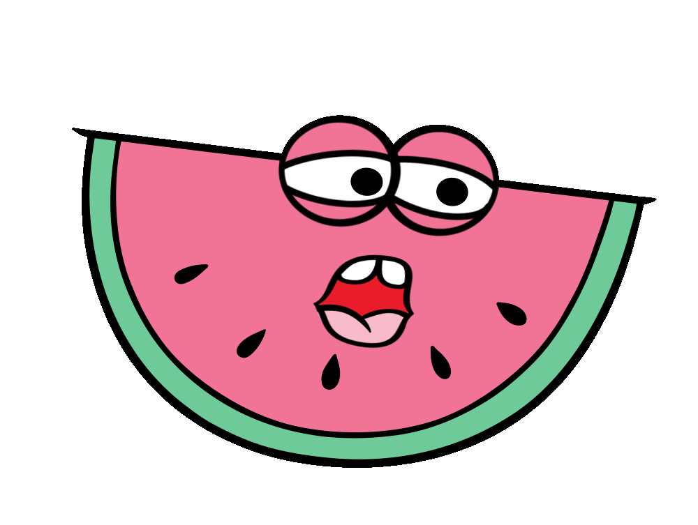 Watermelon clipart mouth. Candy this sucks sticker
