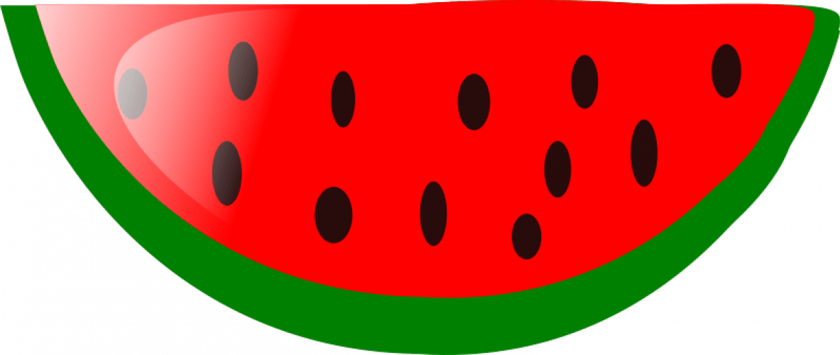 Watermelon clipart outline. Seedles cliparts zone free