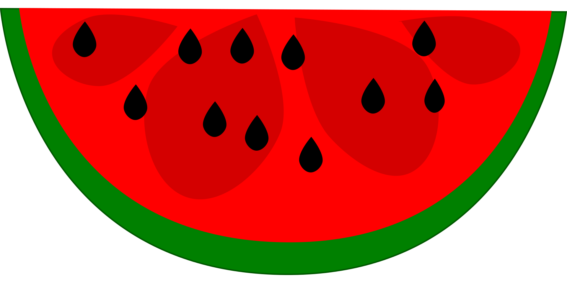 watermelon clipart sandia