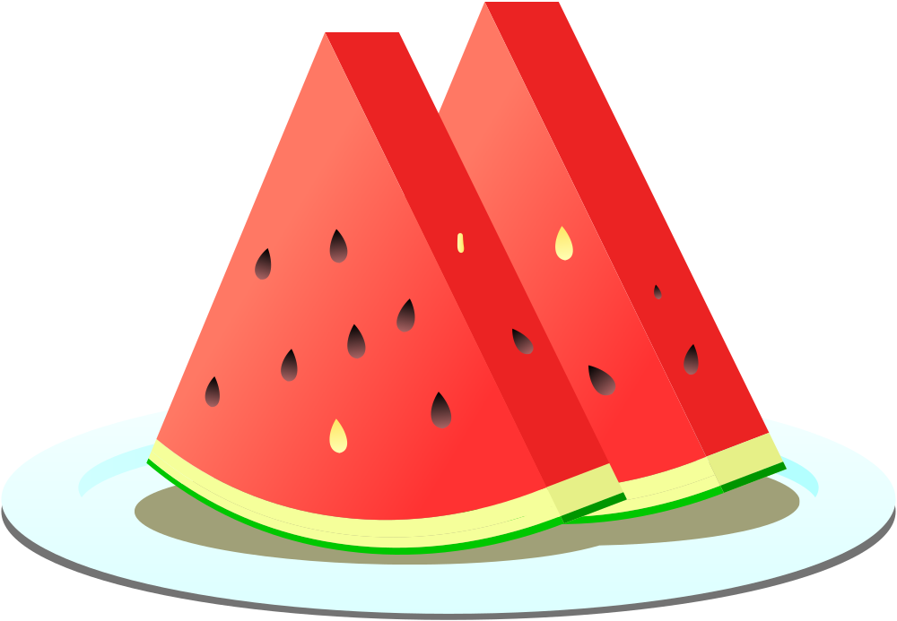Watermelon clipart seller. Onlinelabels clip art slices