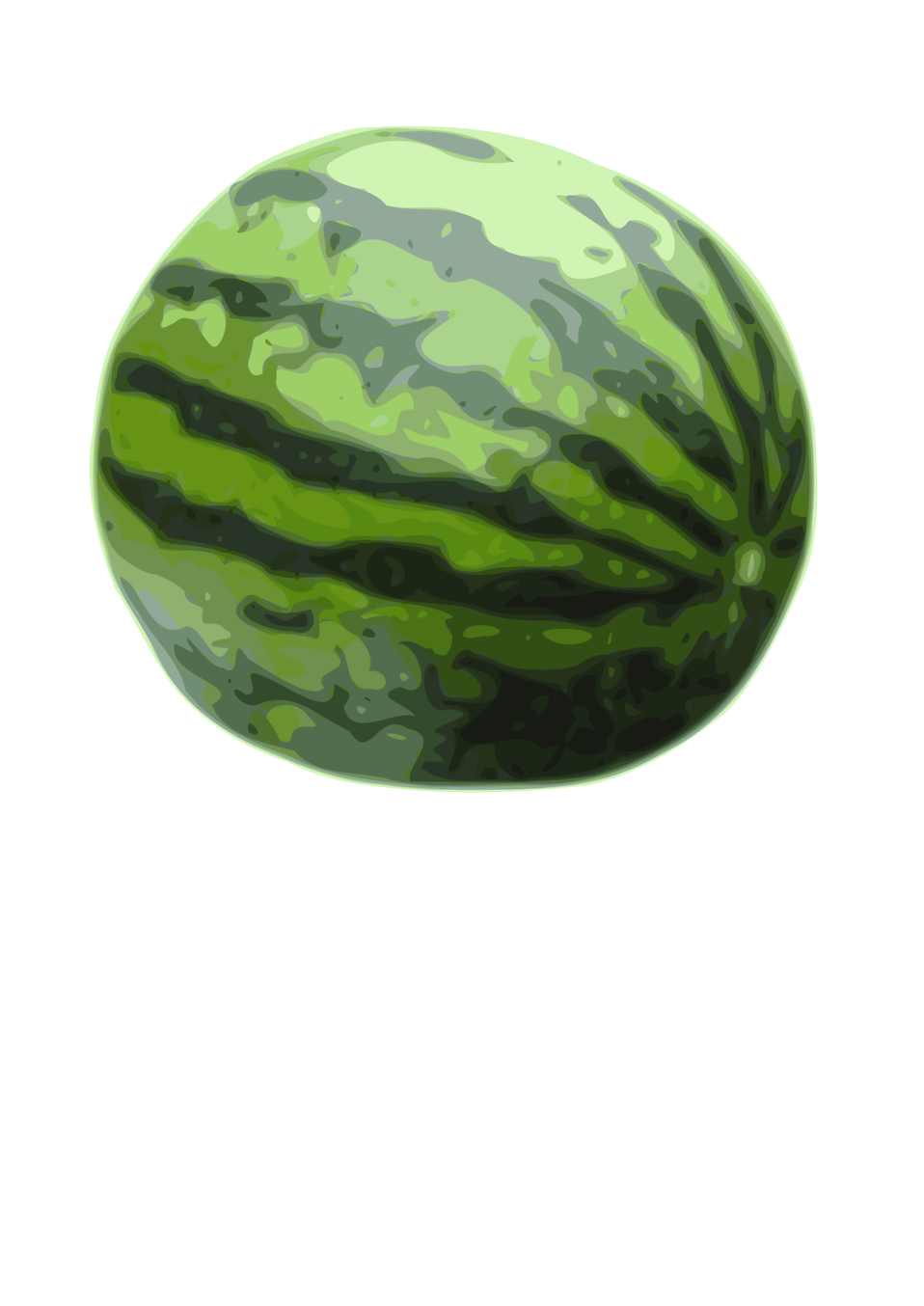 Watermelon clipart small watermelon. Free stock photo illustration