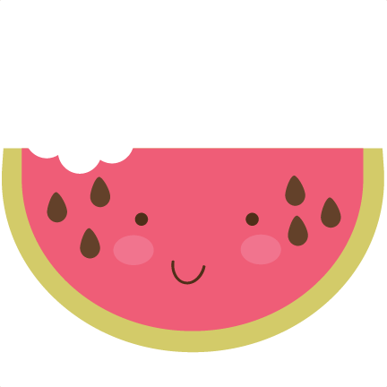 Cute clip art almales. Watermelon clipart summer