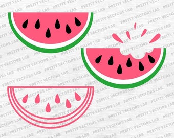 Watermelon clipart svg. Etsy 