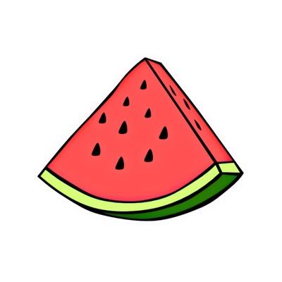 watermelon clipart tembikai
