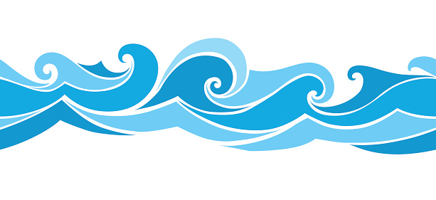 Clipart wave.  collection of waves