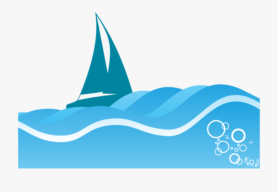 Ocean wave graphic cliparts. Waves clipart seawater