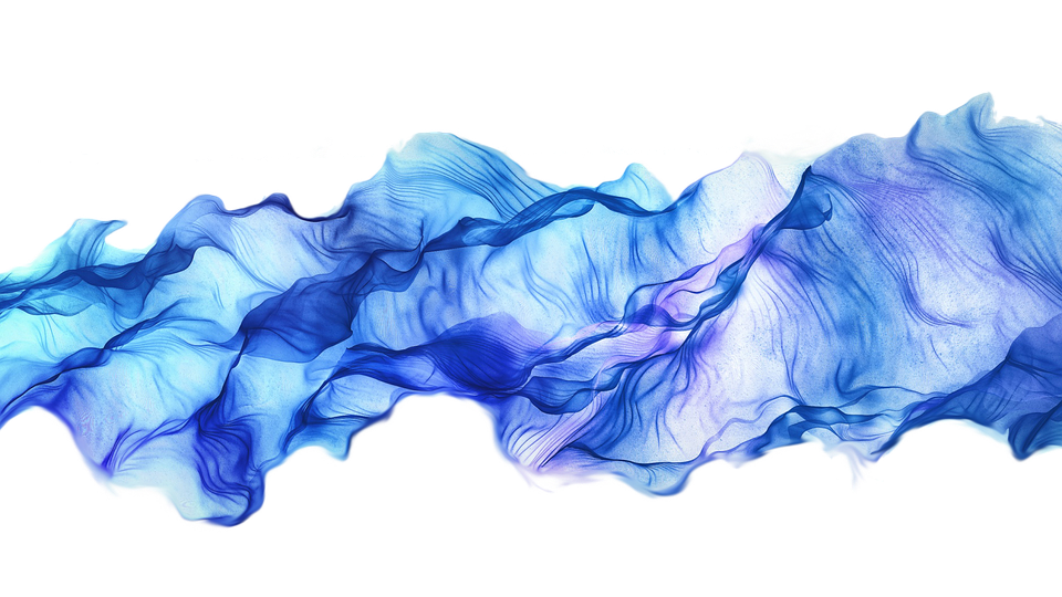 Waves clipart watercolor. Blue wave smoke color