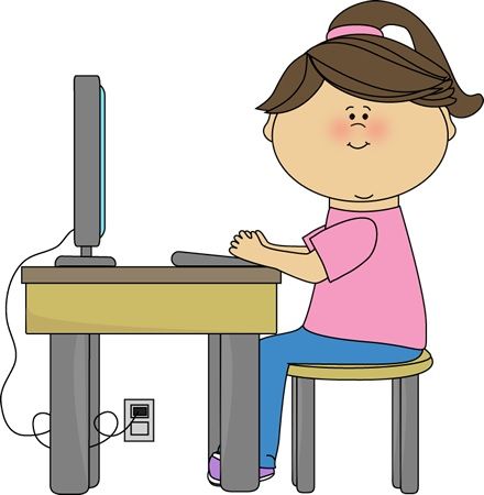 Pin by on clip. Website clipart computer area