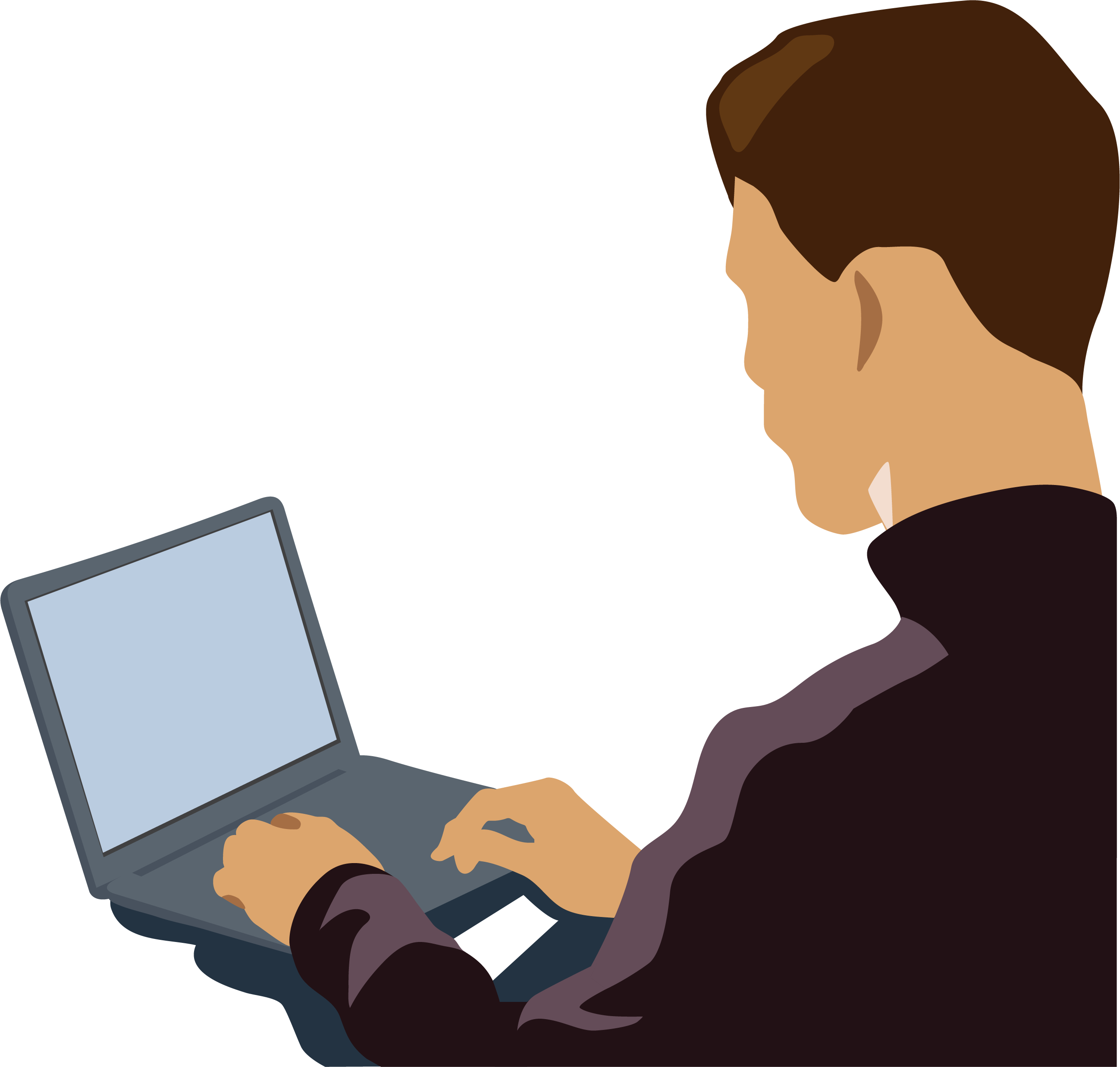 Introduction to cyber security. Website clipart first computer