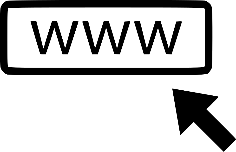 Www web arrow track. Website clipart mouse click