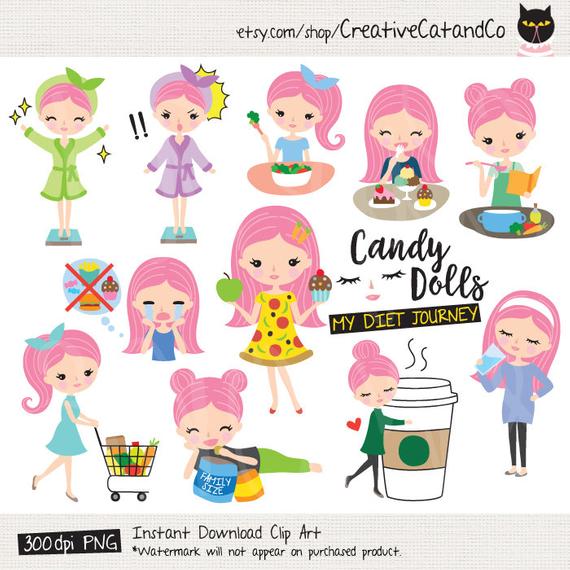 weight clipart cute