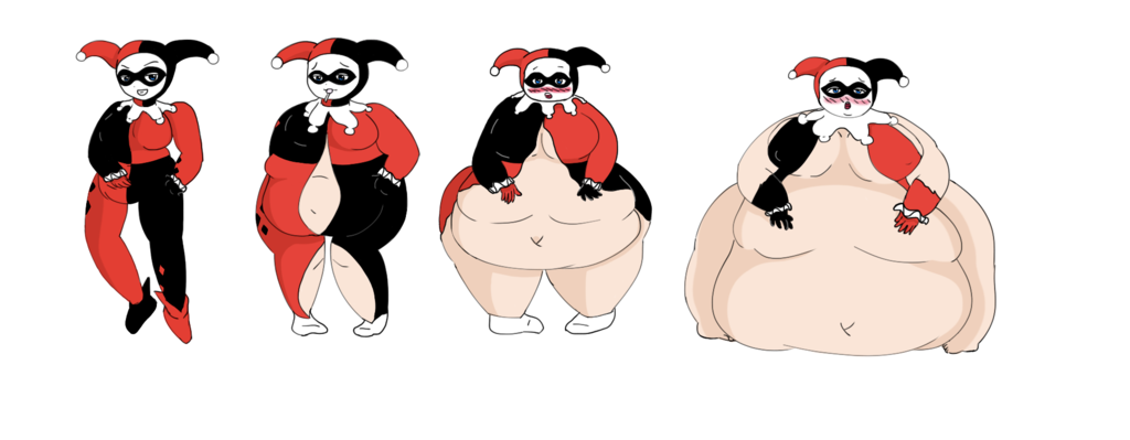 Harley quinn sequence by. Weight clipart gain weight