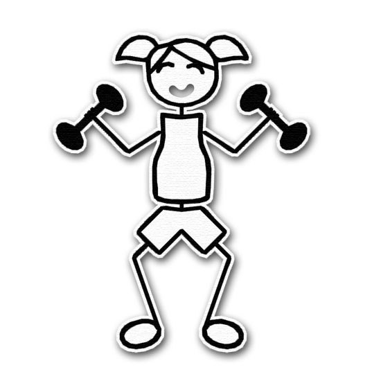 Crossfit weights bar illustration. Weight clipart sport training