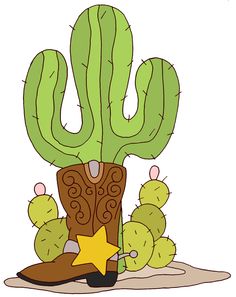 Cactus wild west