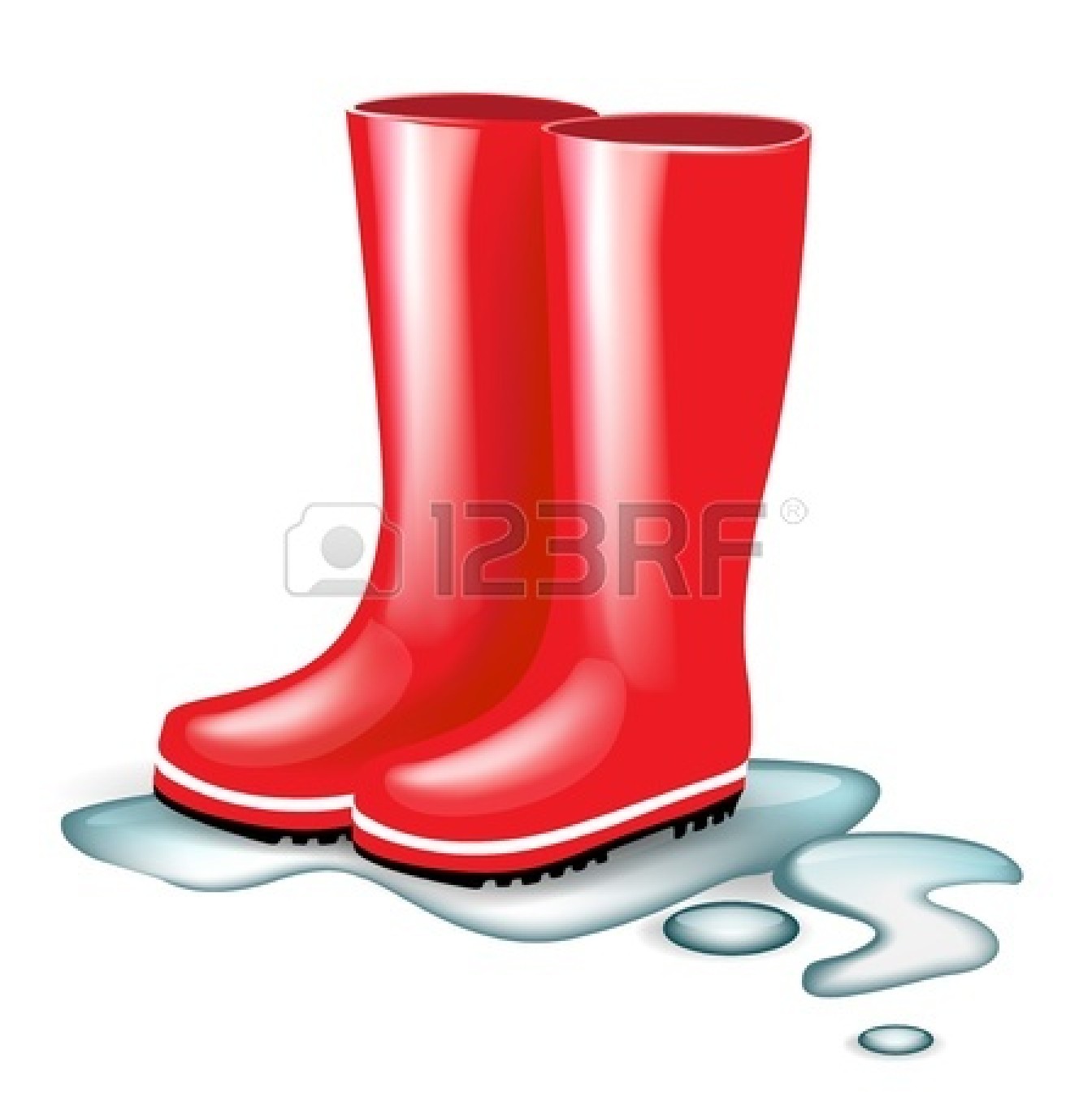 Wet clipart rain boot. Boots free download best