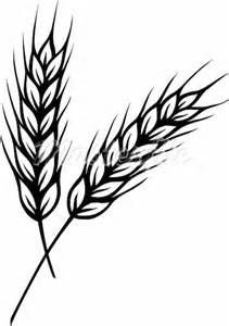 wheat clipart artistic