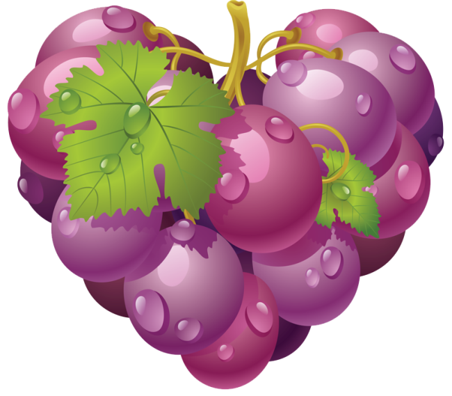 Forgetmenot fruits grapes red. Wheat clipart grape