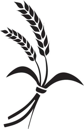Wheat clipart silhouette. Stencil stencils bird free