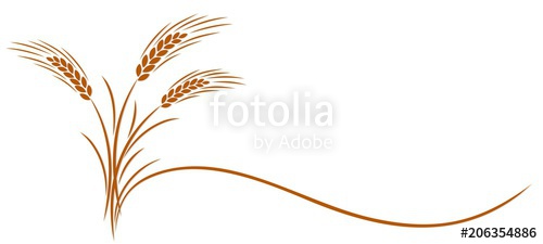 Ear symbol stock image. Wheat clipart symbolism