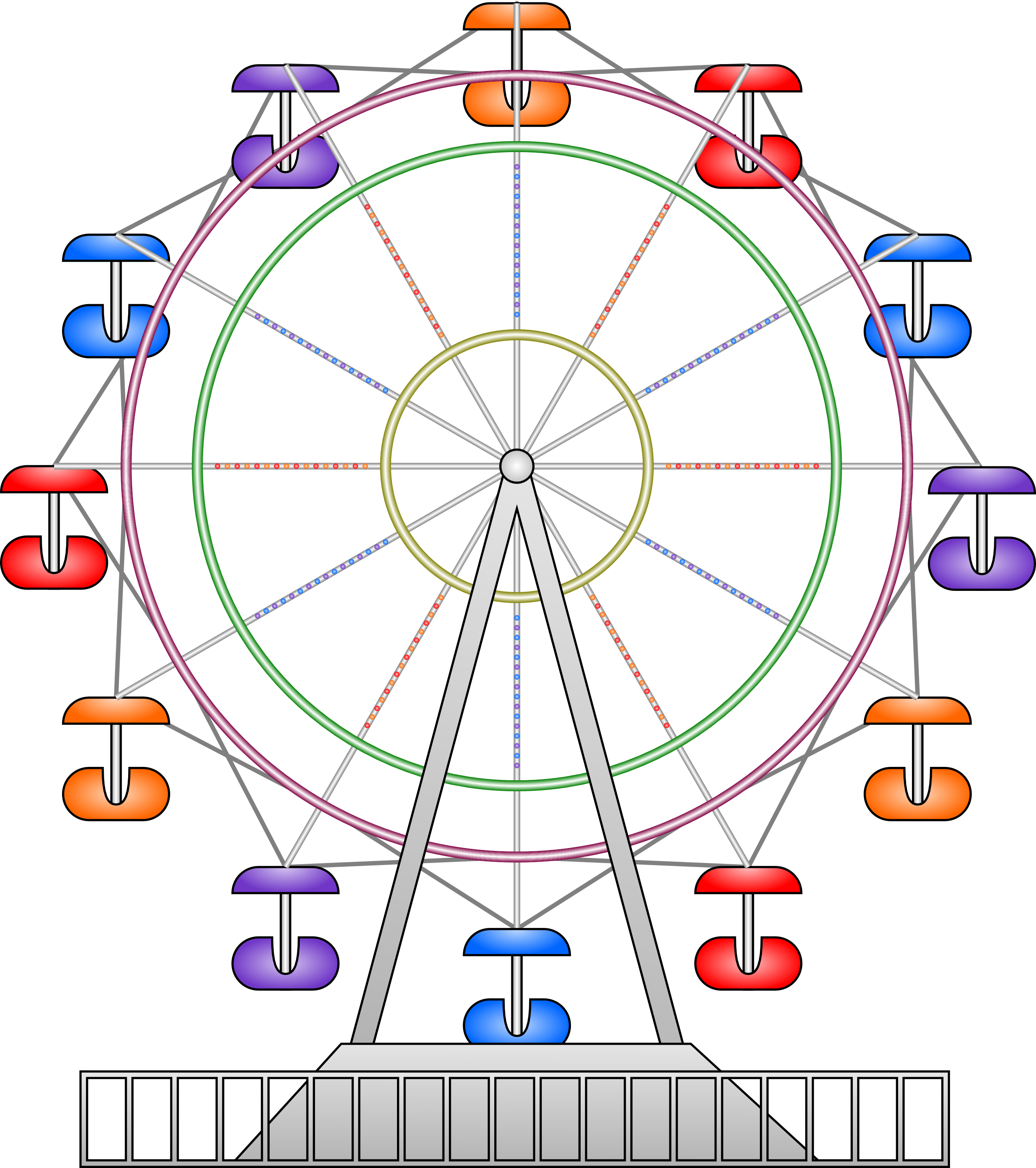  collection of ferris. Wheel clipart faris