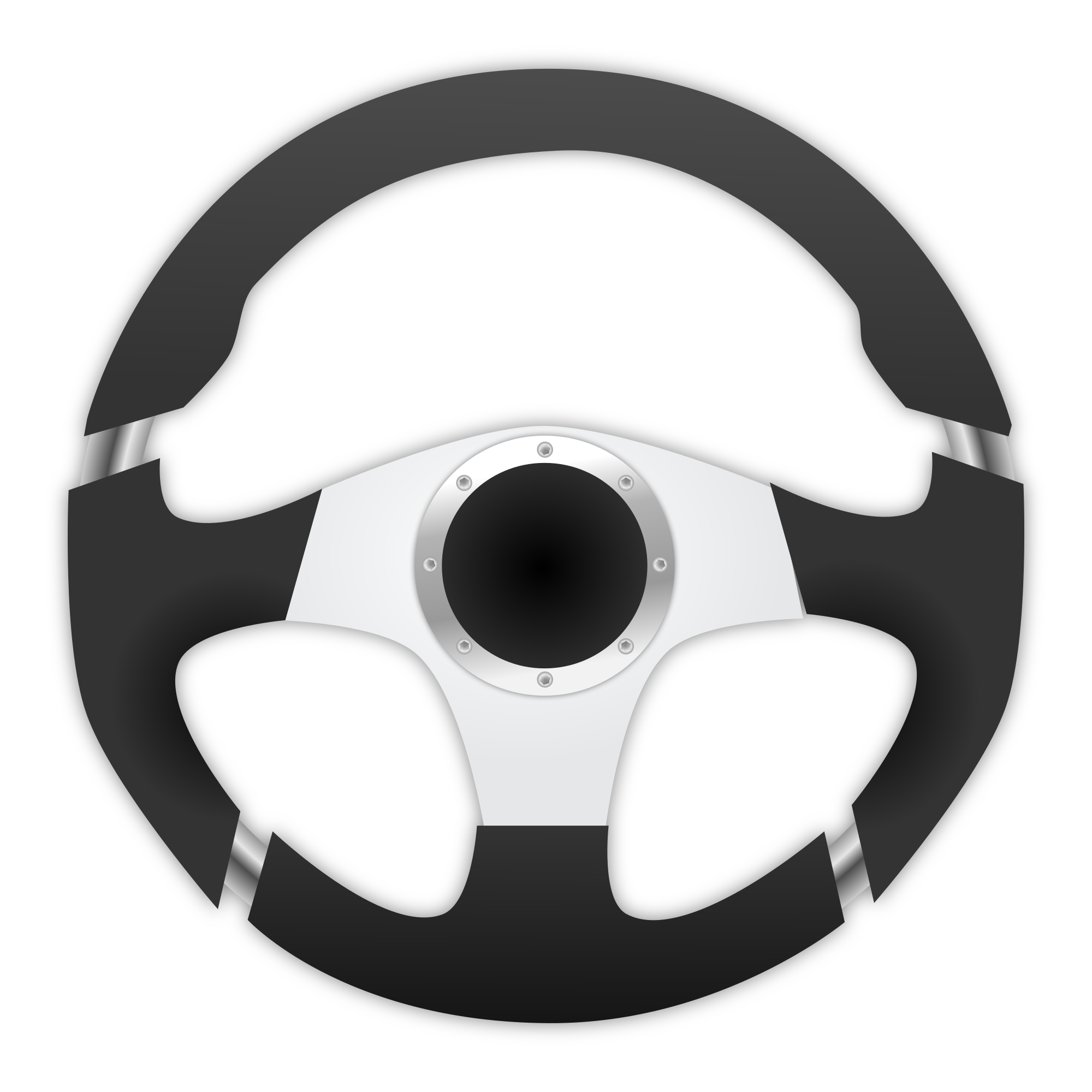 Wheel clipart steering wheel. File svg wikimedia commons