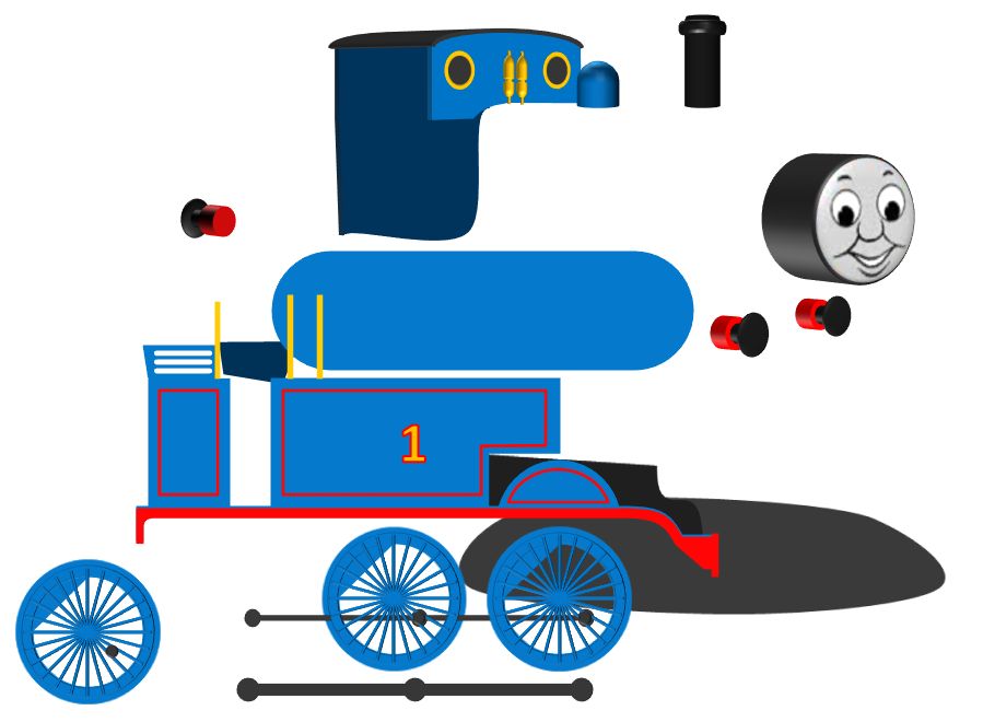 thomas train wheels