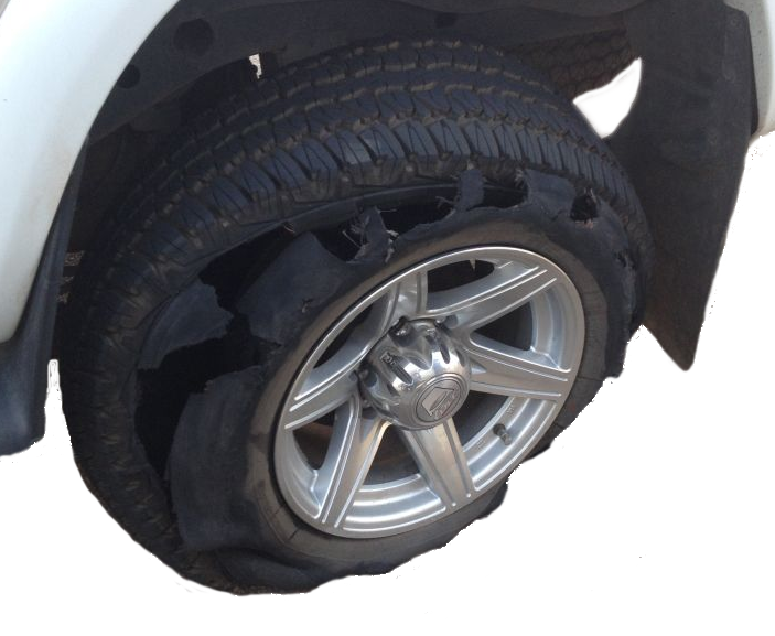 wheel clipart tire blowout