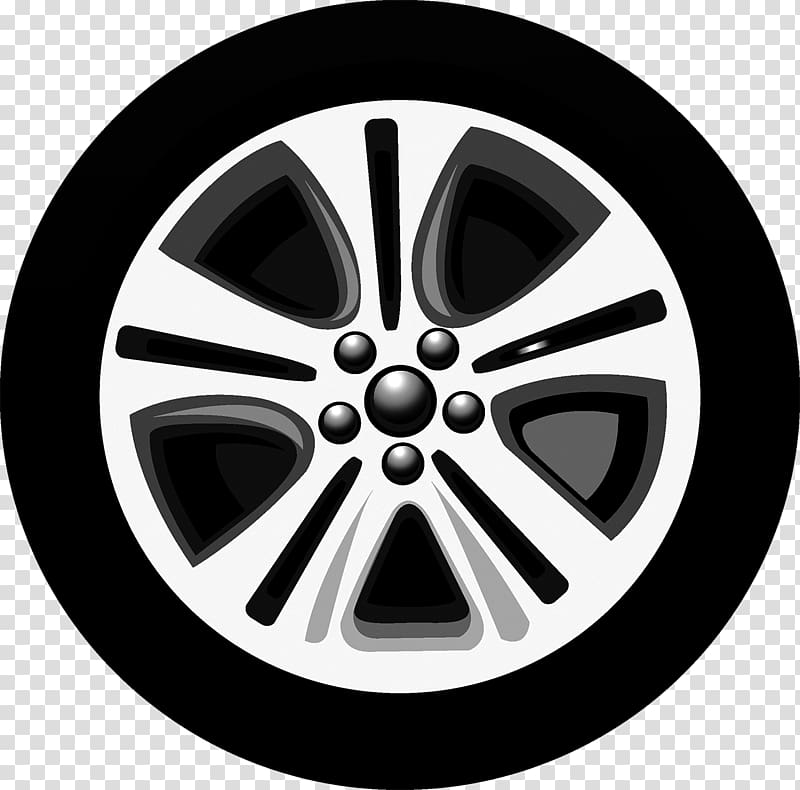 Wheel clipart vehicle. Gray spoke illustration cartoon