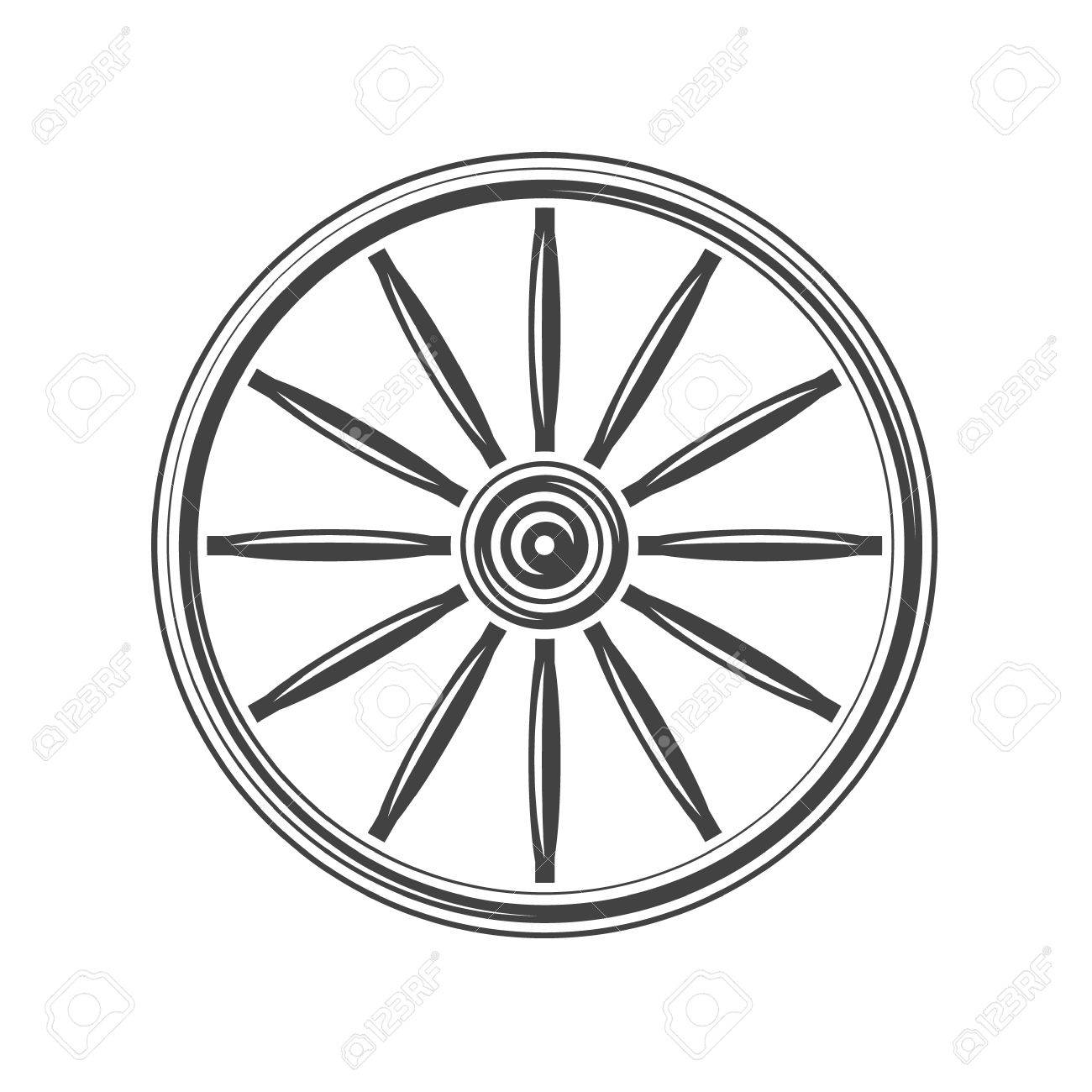 Wheel clipart wild west. Free wagon wheels download